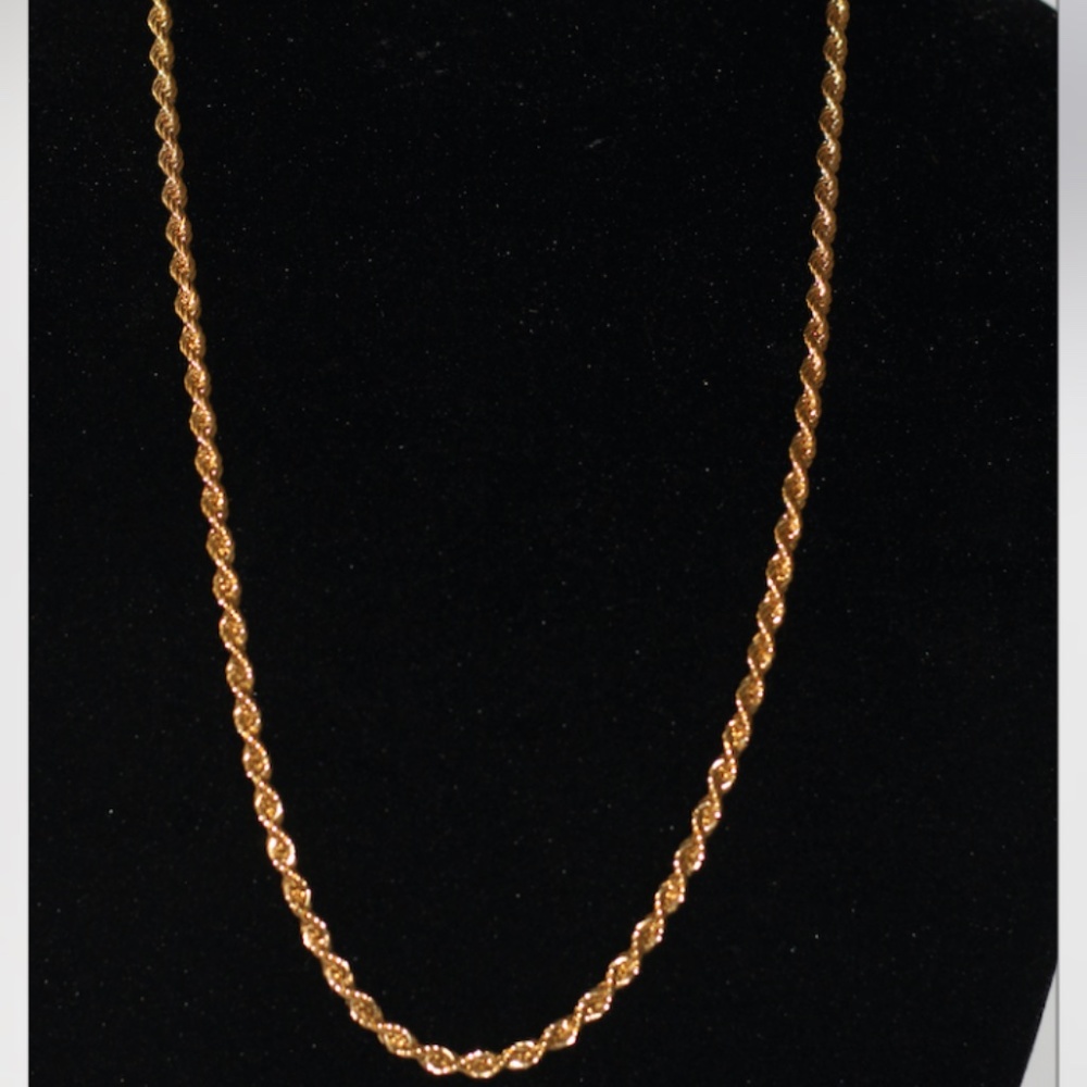 Moet Gold Link Necklace